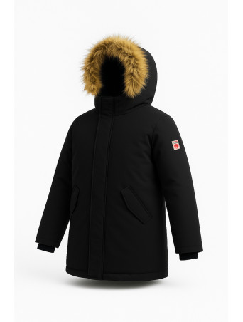 Parka Beverly Hills CAL noir enfant Compagnie de Californie