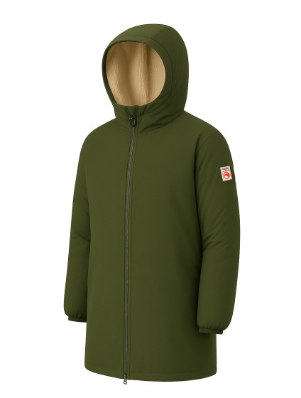 Parka Nylon kaki enfant Compagnie de Californie