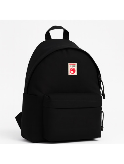 Sac à dos / cartable petit logo noir Compagnie de Californie