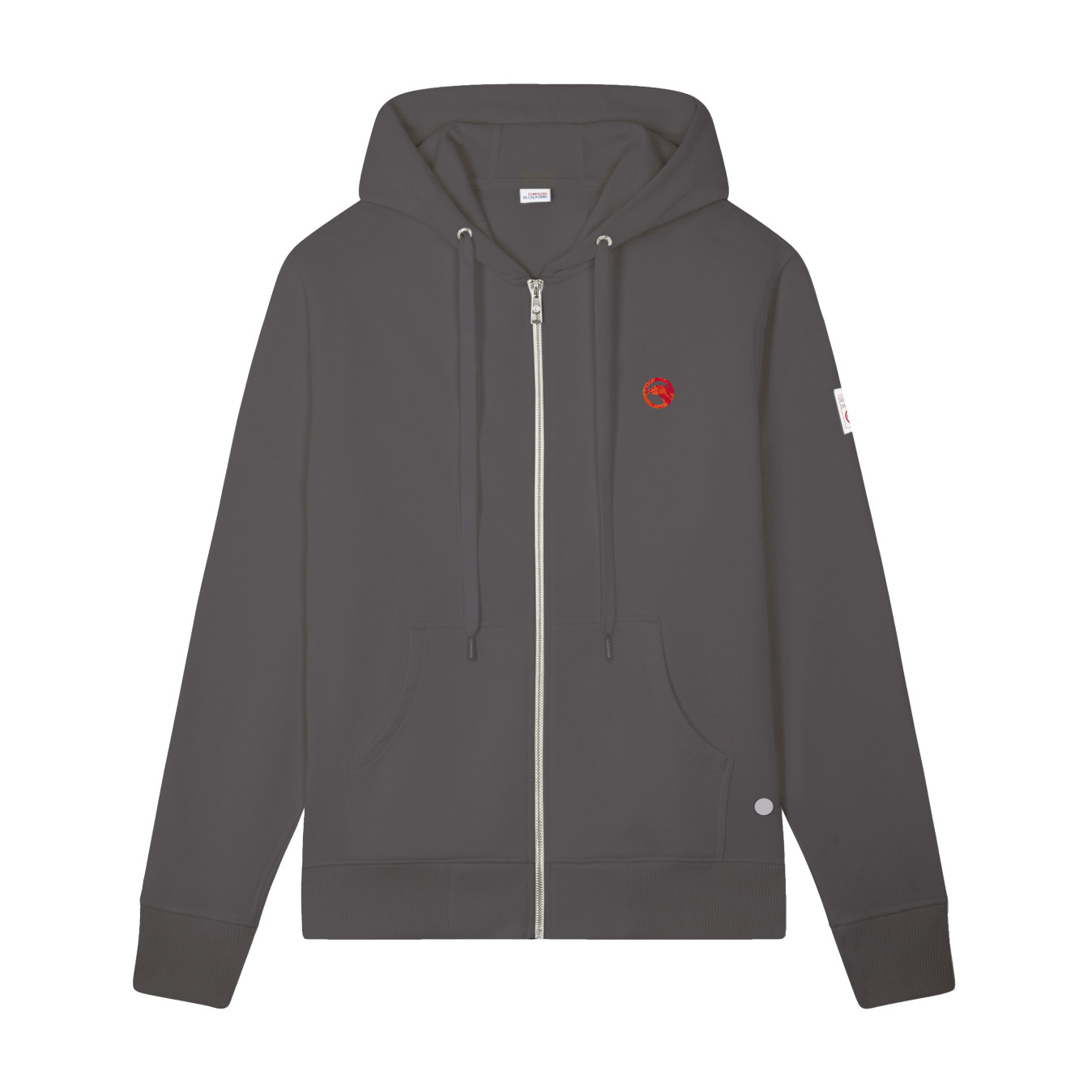 Sweat zippé Graph anthracite Compagnie de Californie - photo 2