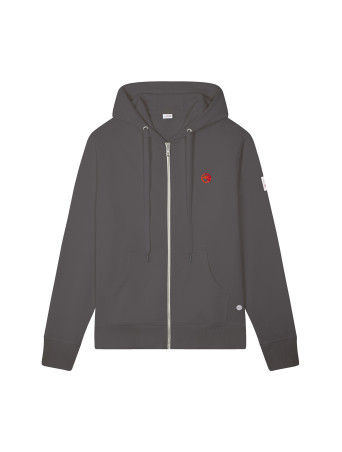 Sweat zippé Graph anthracite Compagnie de Californie - photo 2