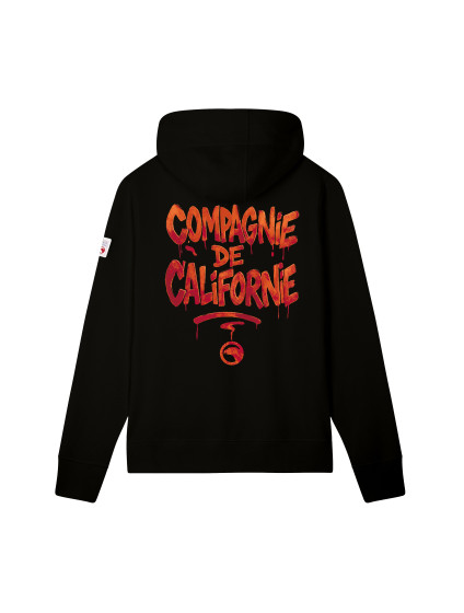 Sweat zippé Graph noir Compagnie de Californie - photo 1
