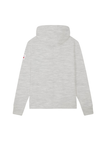Sweat zippé à capuche gris Compagnie de Californie - photo 2