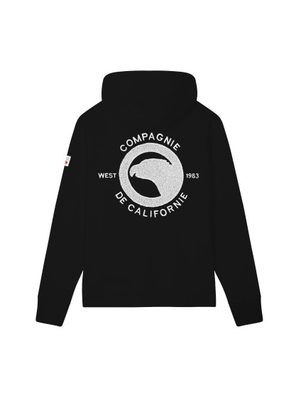 Sweat zippé West 1983 noir enfant Compagnie de Californie