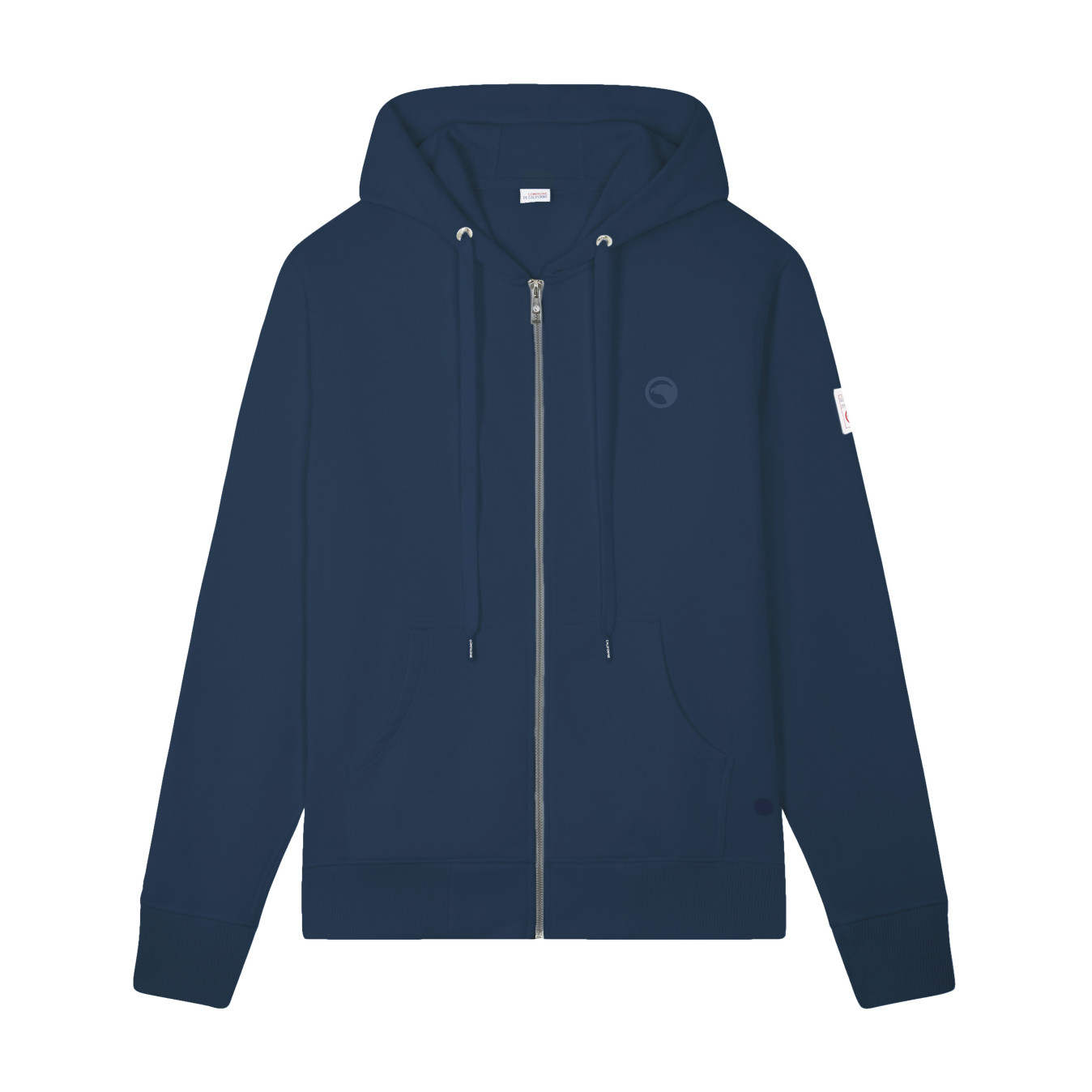 Sweat zippé Wlove marine Compagnie de Californie - photo 2