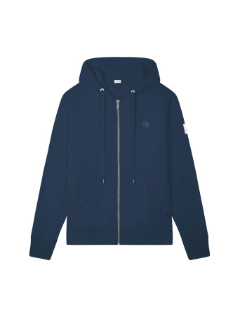 Sweat zippé Wlove marine enfant Compagnie de Californie - photo 2