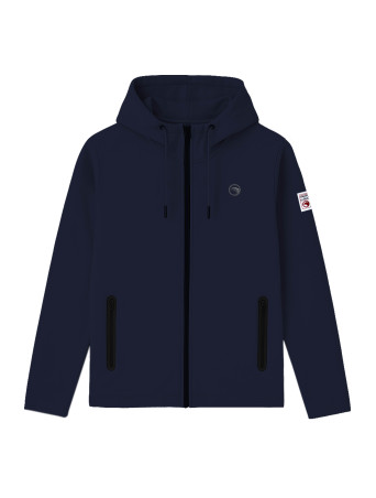 AW26 KIDS SWEAT TOP TECH MARINE