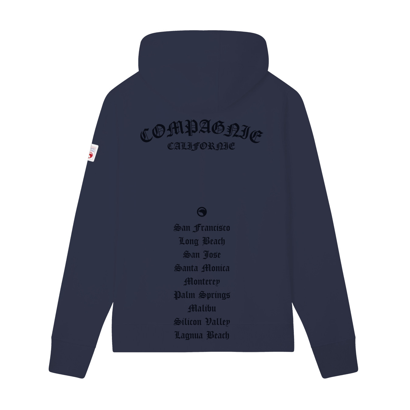 Sweat zippé Rainbow marine Compagnie de Californie