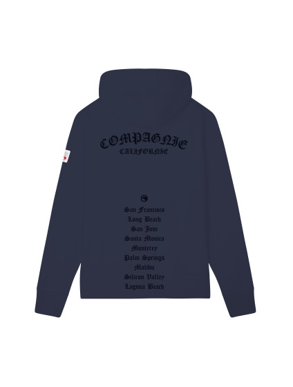 Sweat zippé Rainbow marine enfant Compagnie de Californie