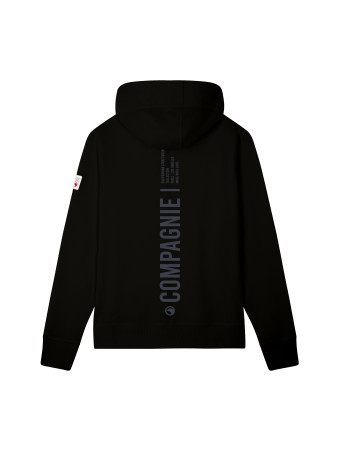 AW26 KIDS SWEAT ZIP WLOVE NOIR