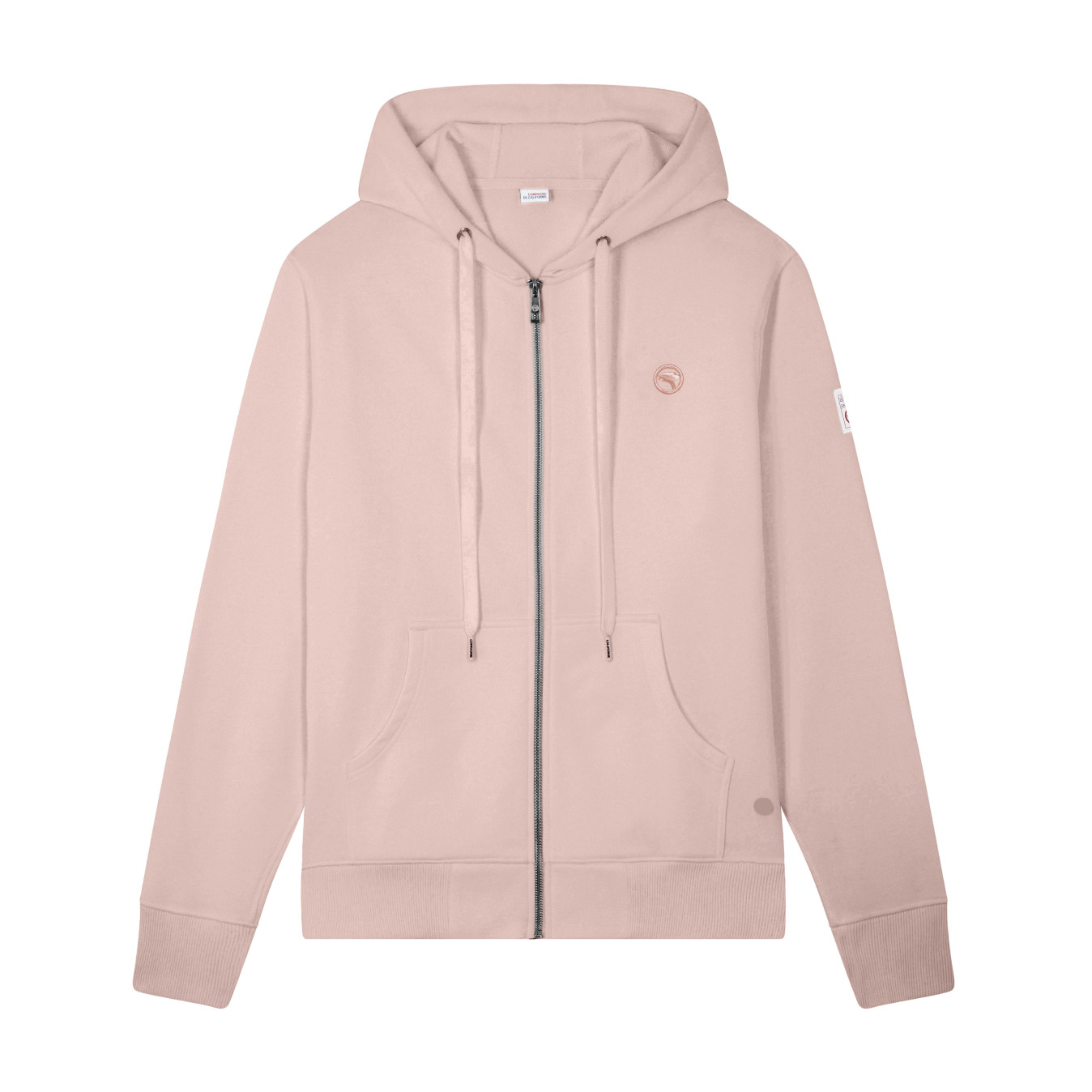 Sweat zippé West 1983 rose Compagnie de Californie - photo 2
