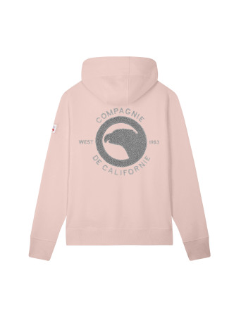 Sweat zippé West 1983 rose enfant Compagnie de Californie - photo 1