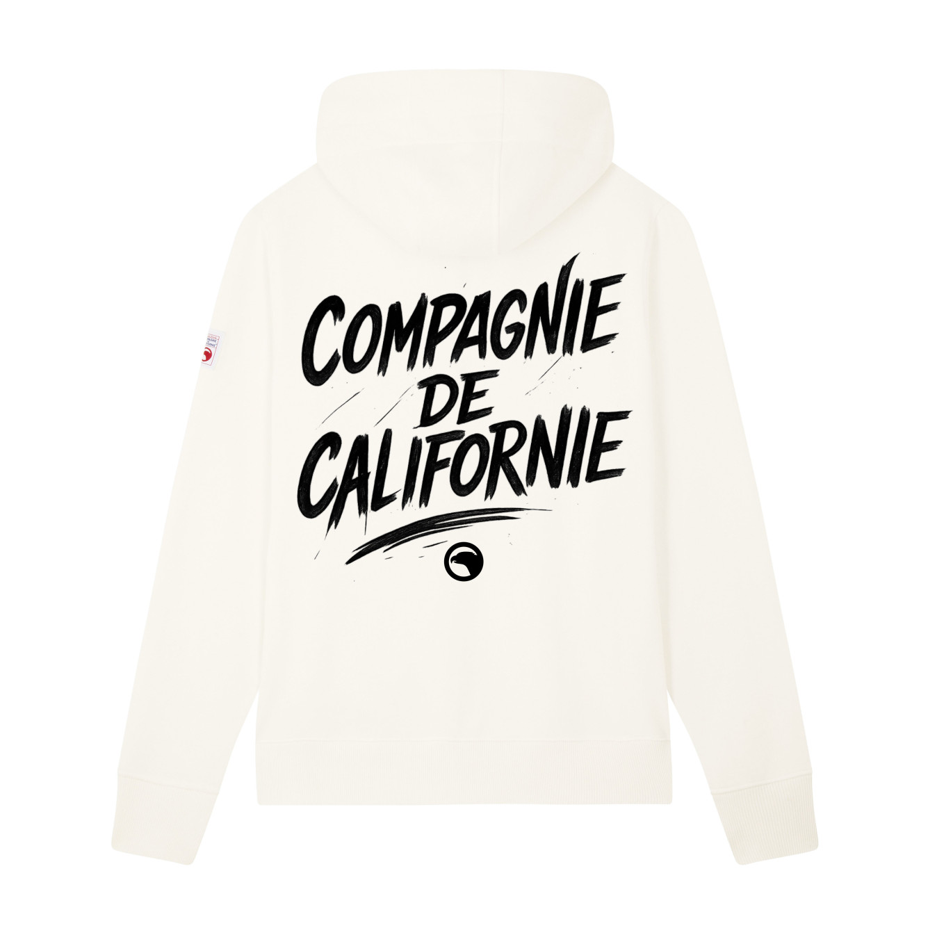 Sweat zippé Paint blanc cassé Compagnie de Californie - photo 1