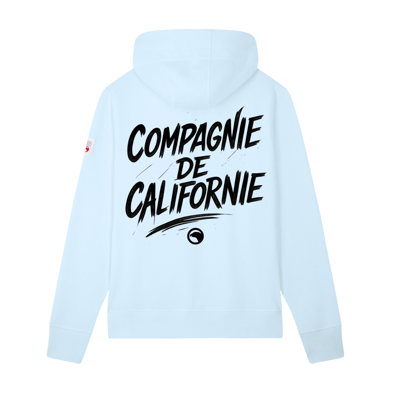 Sweat zippé Paint bleu ciel Compagnie de Californie - photo 1