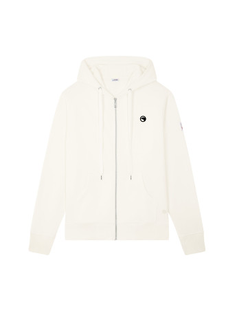 Sweat zippé Paint blanc cassé enfant Compagnie de Californie - photo 2