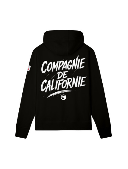Sweat zippé Paint noir enfant Compagnie de Californie - photo 1