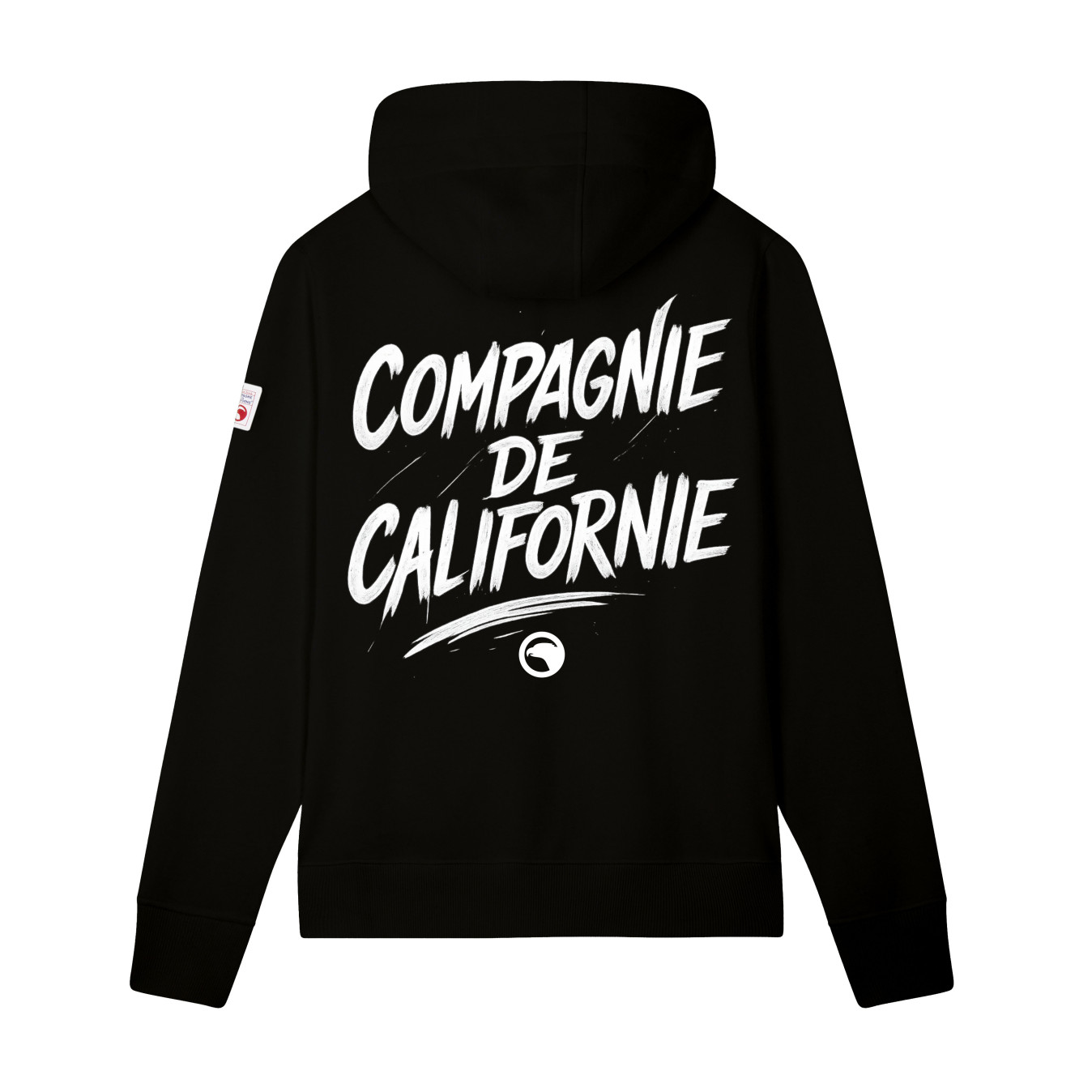 Sweat zippé Paint noir enfant Compagnie de Californie - photo 1
