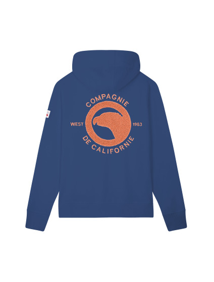 Sweat zippé West 1983 indigo enfant Compagnie de Californie