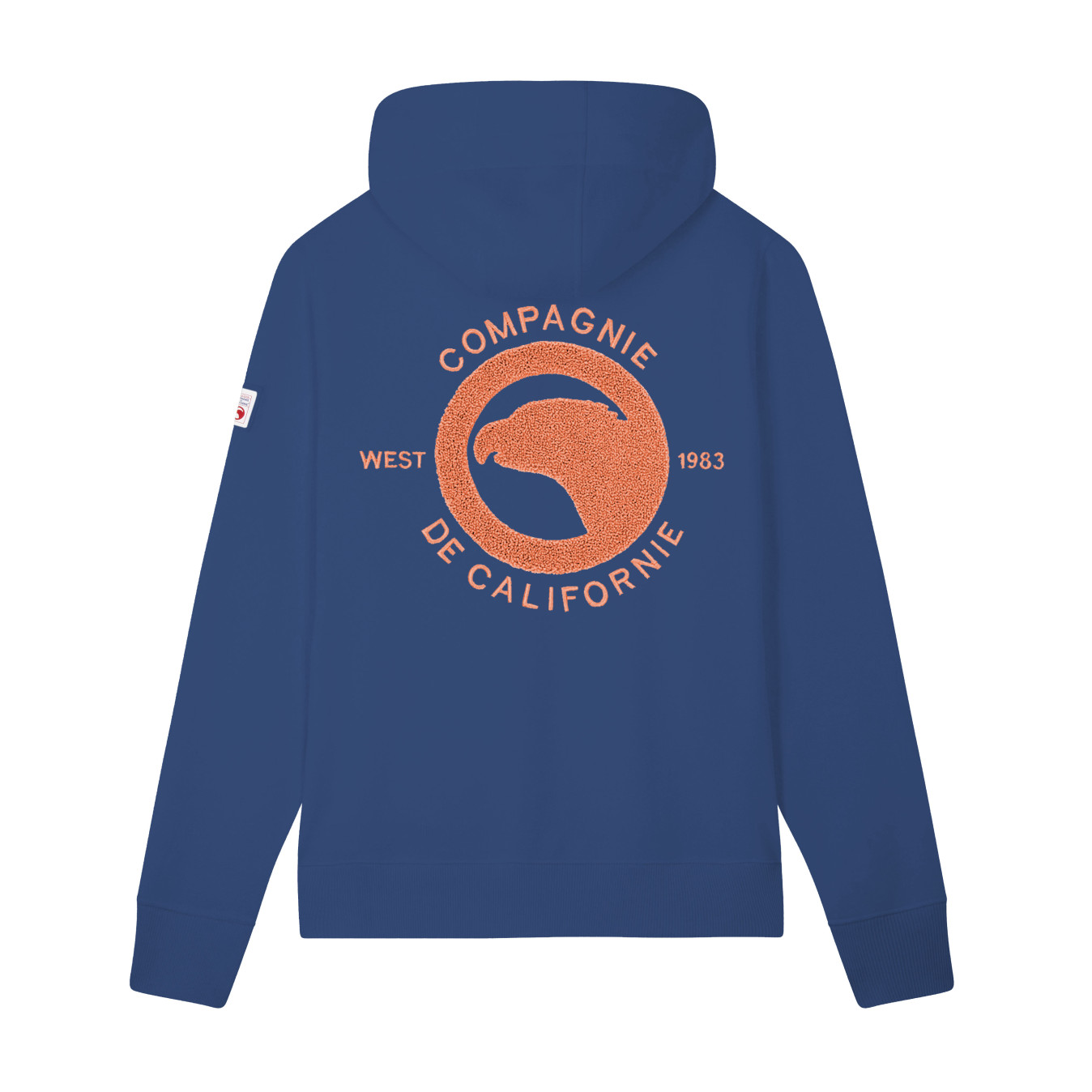 Sweat zippé West 1983 indigo enfant Compagnie de Californie