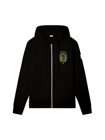 SS26 KIDS SWEAT ZIP HILLS NOIR