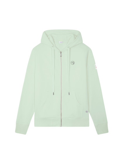 Sweat zippé à capuche vert carmeo Compagnie de Californie