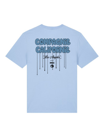 T-shirt Art bleu ciel Compagnie de Californie - photo 1