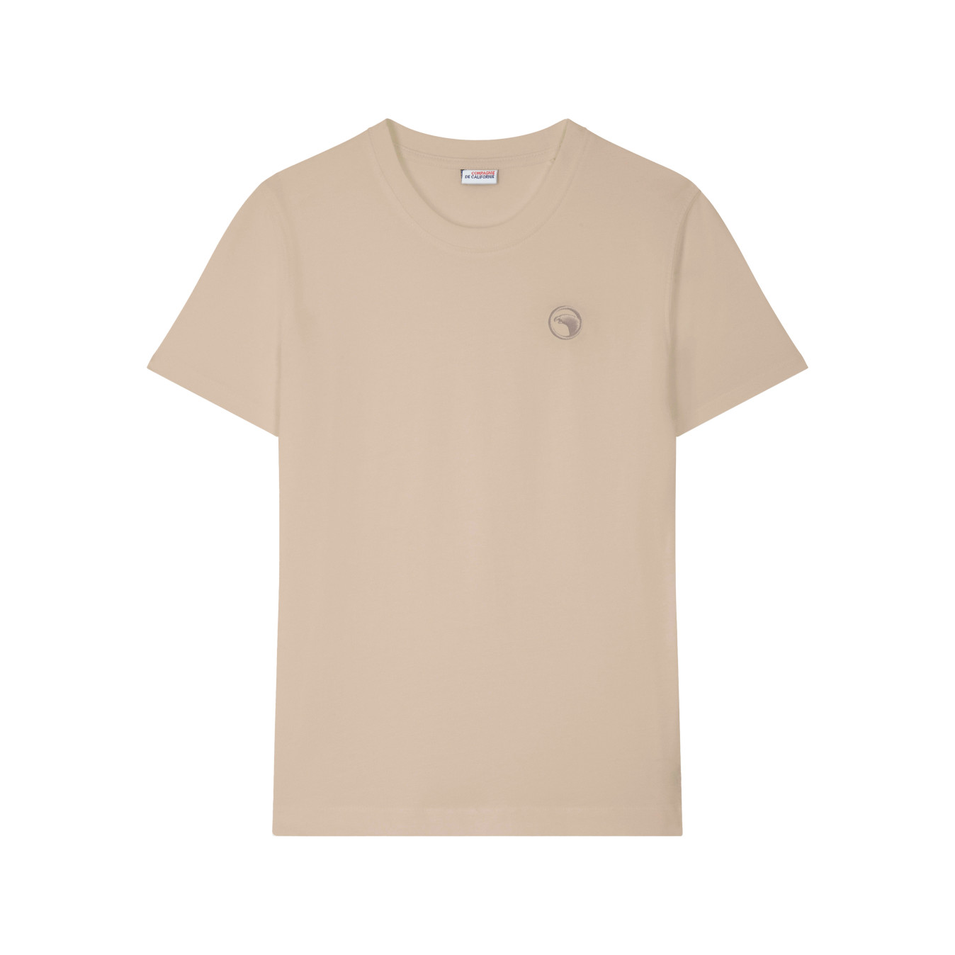 T-shirt Brodé beige Compagnie de Californie