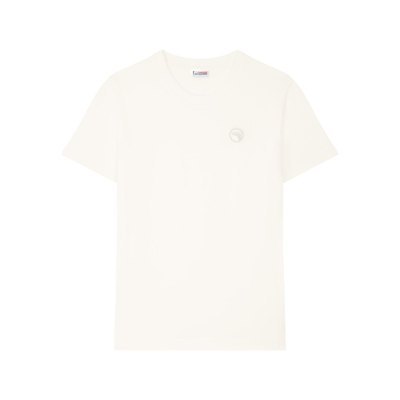 T-shirt Brodé blanc cassé Compagnie de Californie