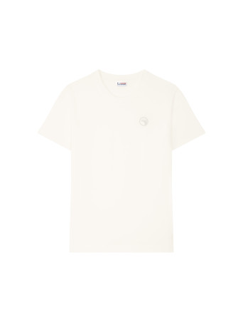 T-shirt Brodé blanc cassé Compagnie de Californie