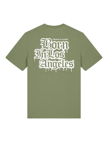 T-shirt Born kaki clair Compagnie de Californie - photo 1