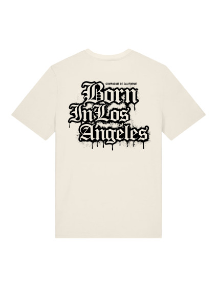 T-shirt Born blanc cassé Compagnie de Californie - photo 1