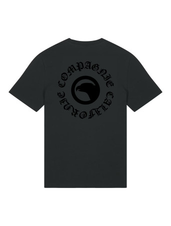 T-shirt Emboss noir Compagnie de Californie - photo 1
