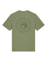 T-shirt Emboss kaki clair Compagnie de Californie - photo 1