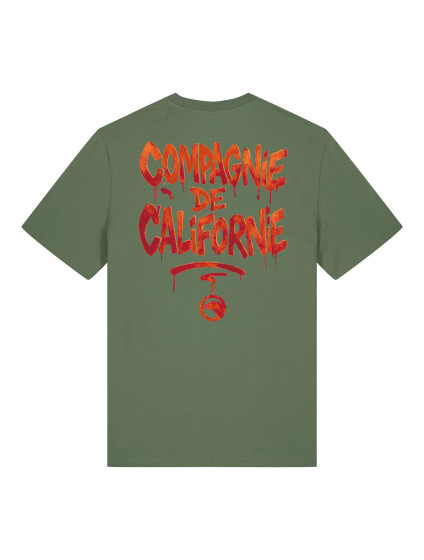 T-shirt Graph kaki foncé Compagnie de Californie - photo 1
