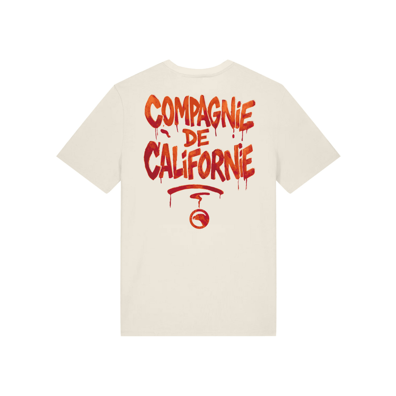 T-shirt Graph blanc cassé Compagnie de Californie - photo 1