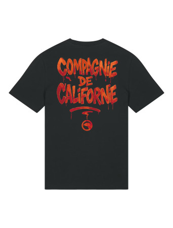 T-shirt Graph noir Compagnie de Californie - photo 1