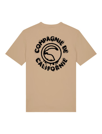 T-shirt Street beige Compagnie de Californie - photo 1