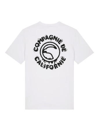 T-shirt Street blanc Compagnie de Californie - photo 1