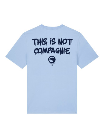 T-shirt This Is Not bleu ciel Compagnie de Californie - photo 1