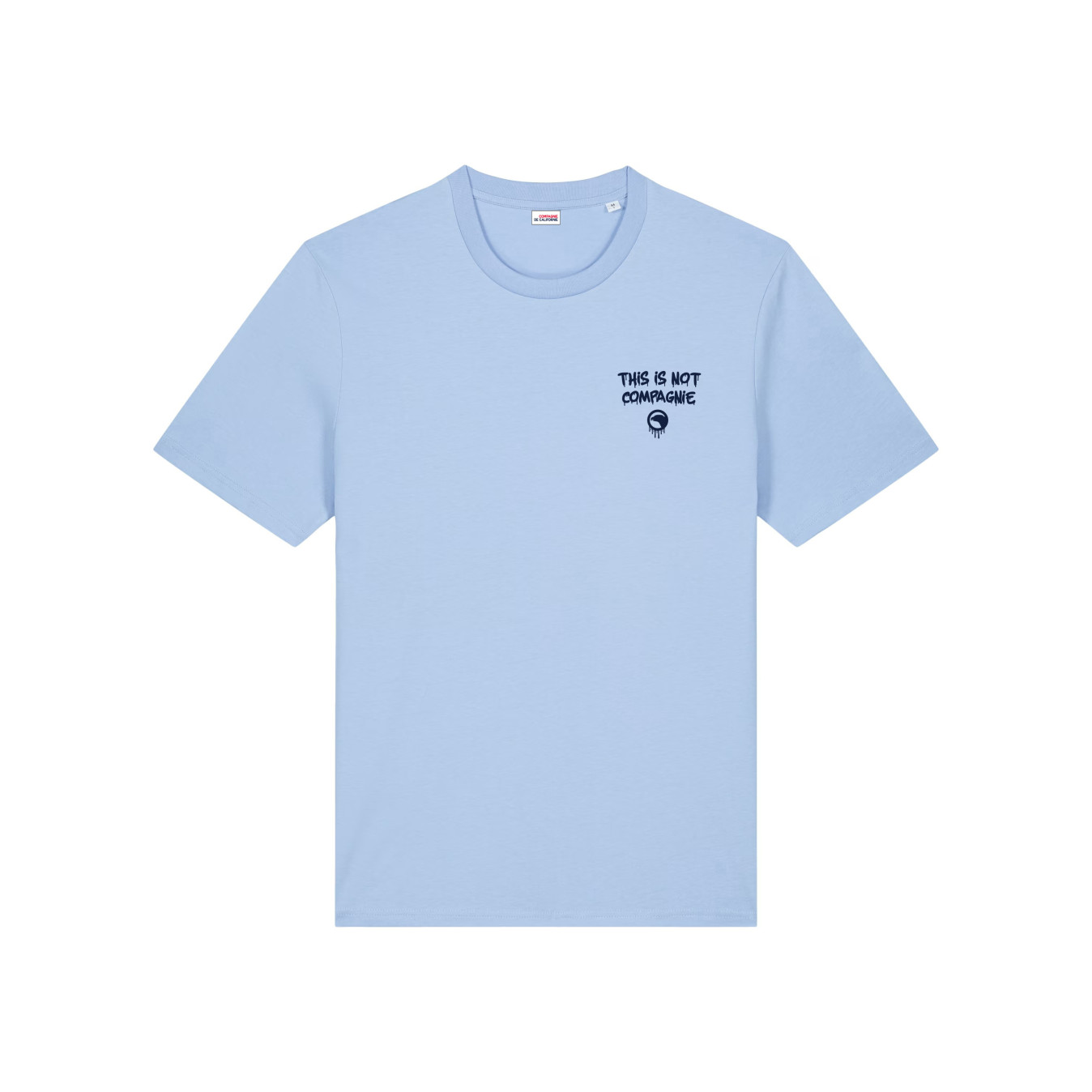 T-shirt This Is Not bleu ciel Compagnie de Californie - photo 2