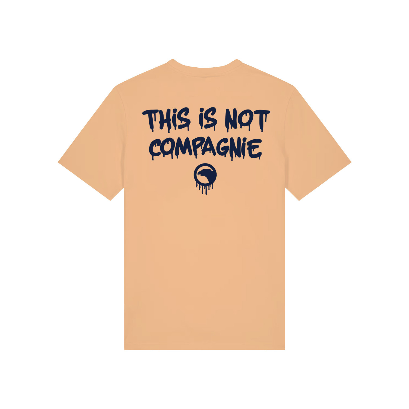 T-shirt This Is Not abricot Compagnie de Californie - photo 1