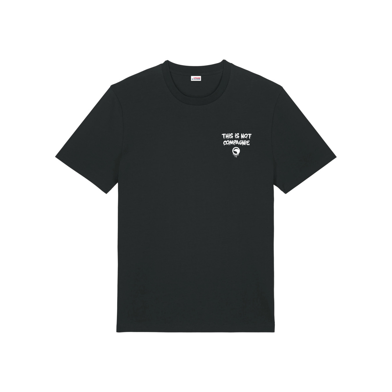 T-shirt This Is Not noir Compagnie de Californie - photo 2