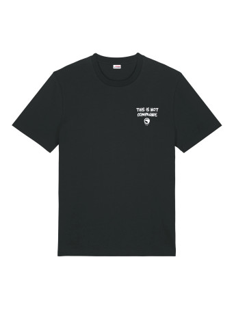 T-shirt This Is Not noir Compagnie de Californie - photo 2