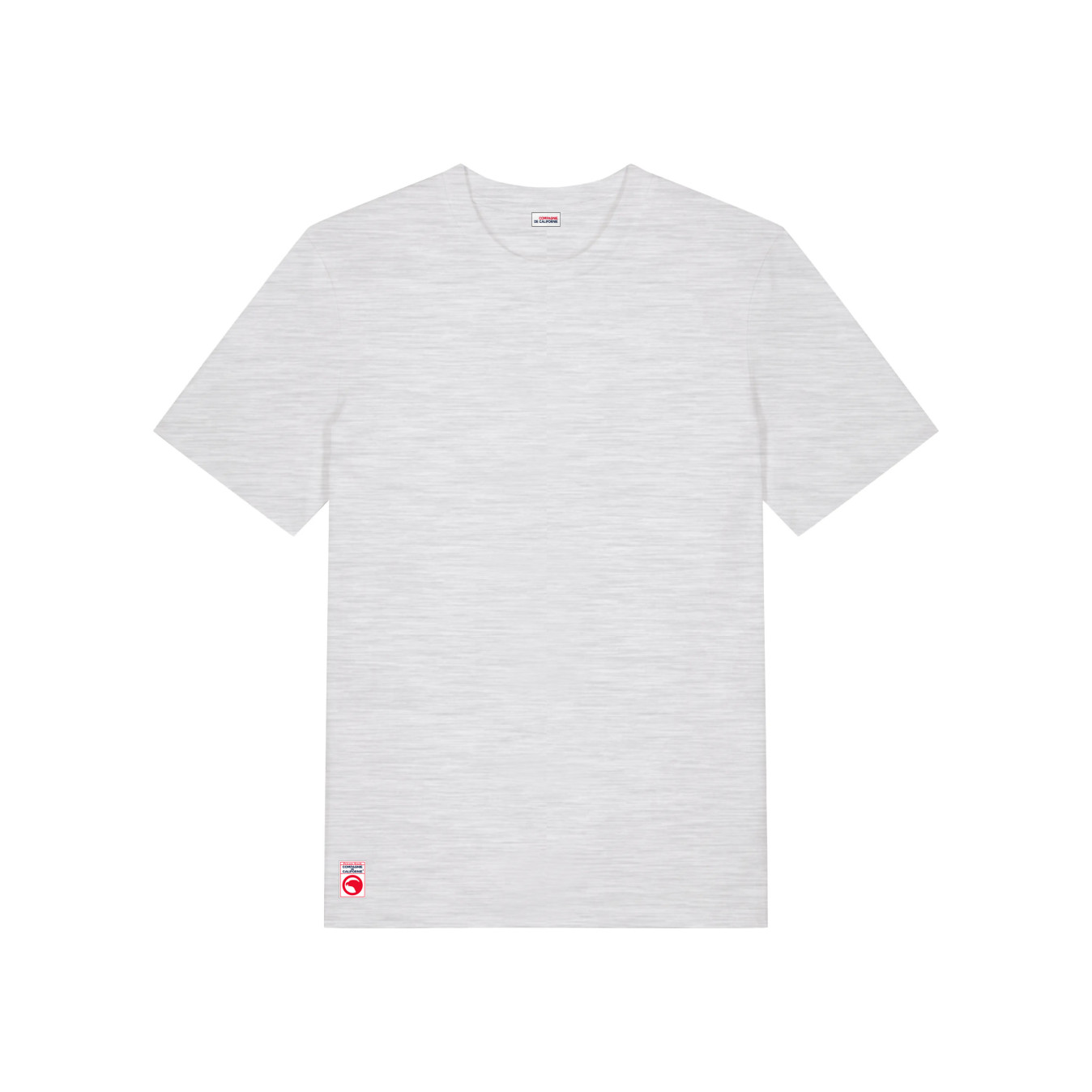 T-shirt Basic gris chiné Compagnie de Californie