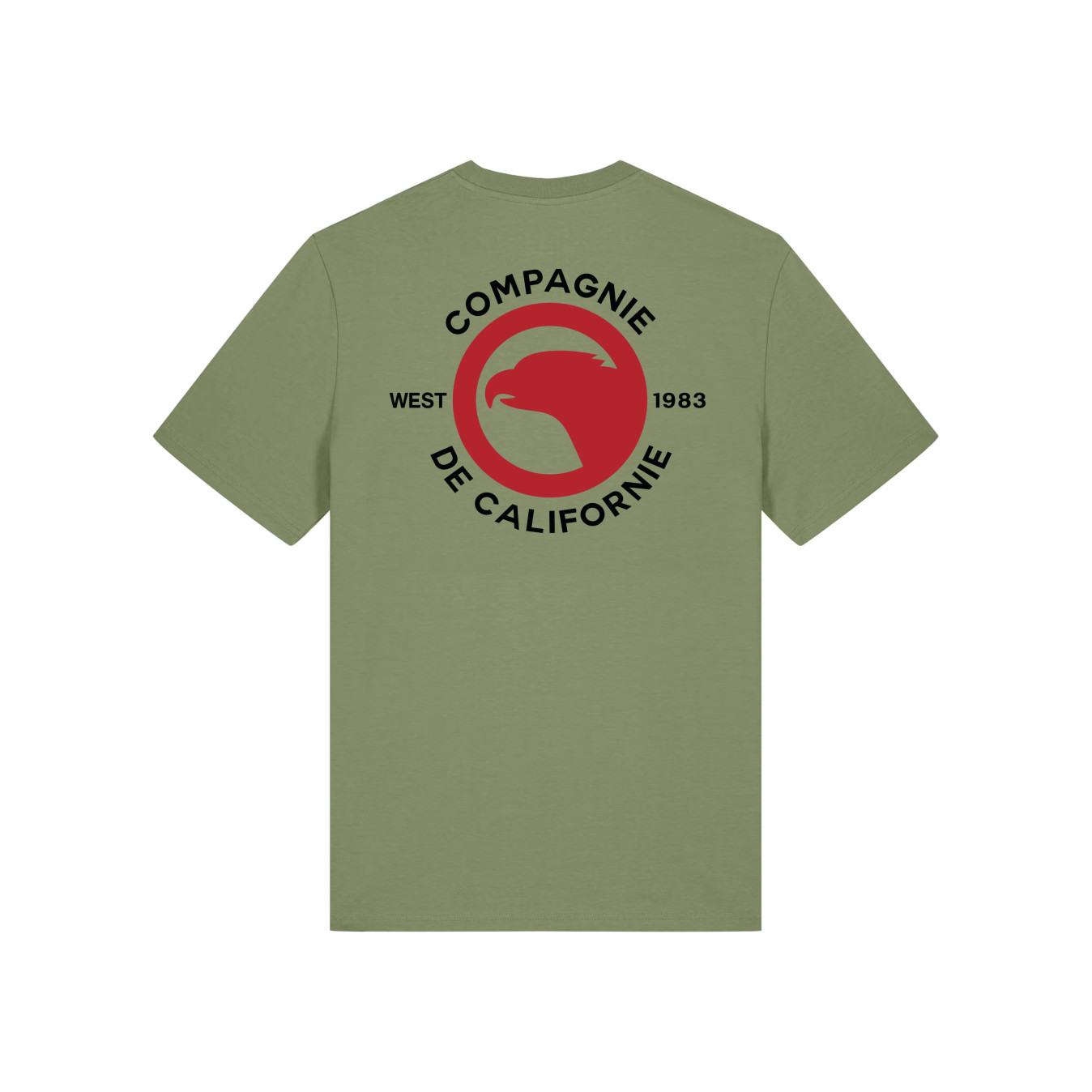 T-shirt West 1983 kaki clair Compagnie de Californie - photo 1