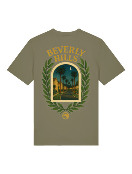 T-shirt Hills kaki Compagnie de Californie - photo 1