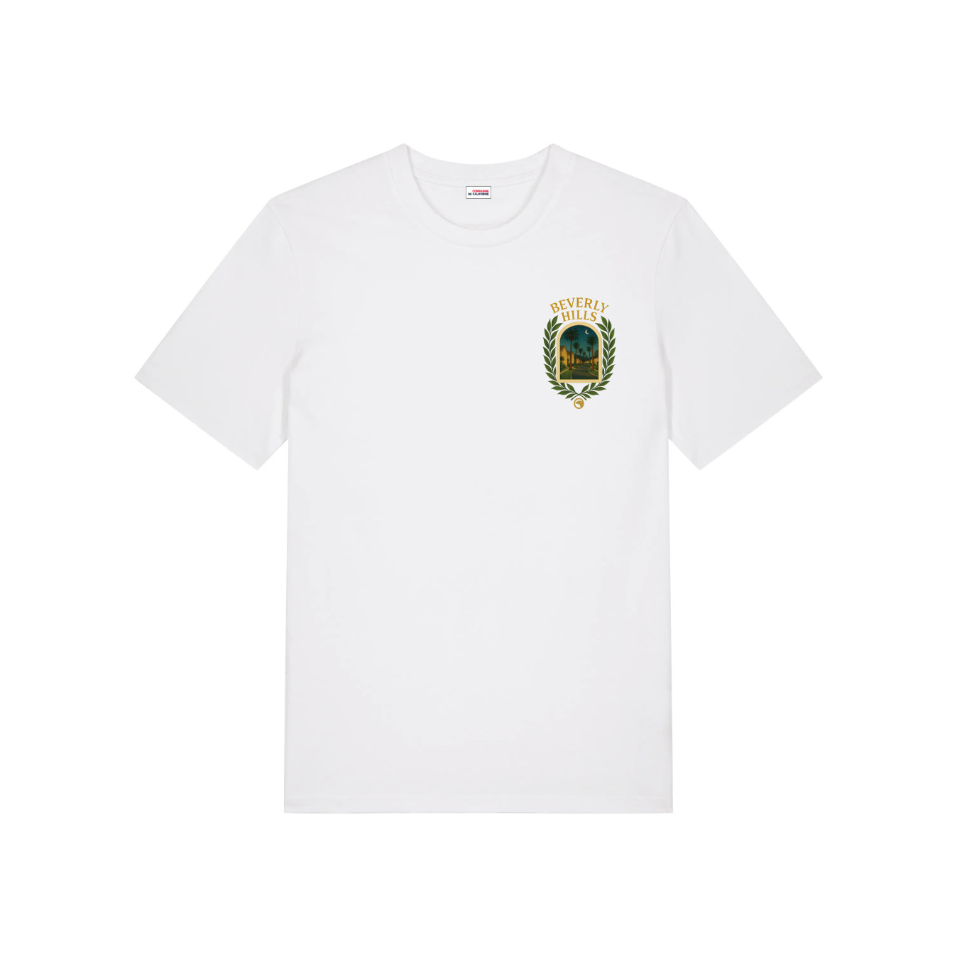 T-shirt Hills blanc Compagnie de Californie - photo 2