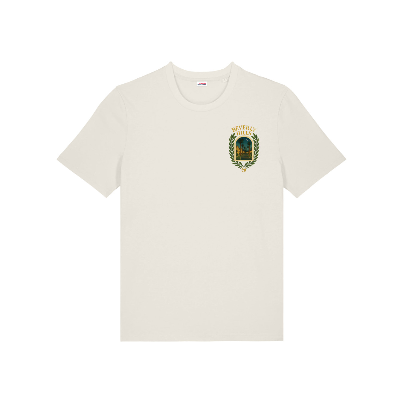T-shirt Hills blanc cassé Compagnie de Californie - photo 2