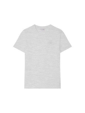 T-shirt Brodé gris chiné Compagnie de Californie