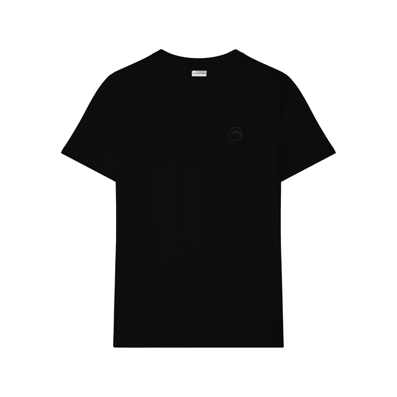 T-shirt Brodé noir Compagnie de Californie